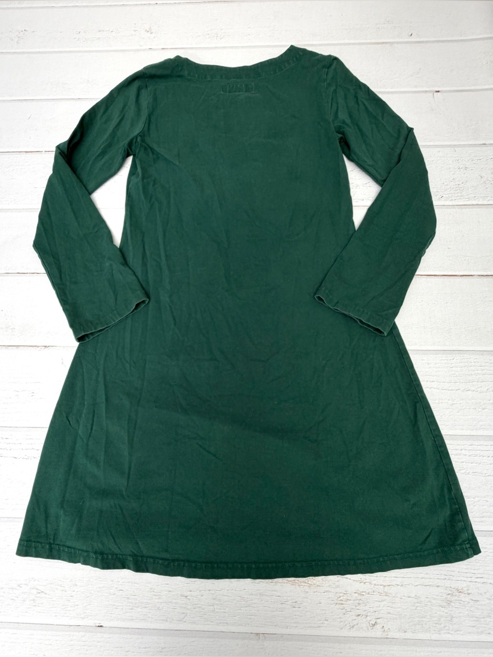 prAna Organic Cotton Green Boho Graphic Dress M - Picture 4 of 7
